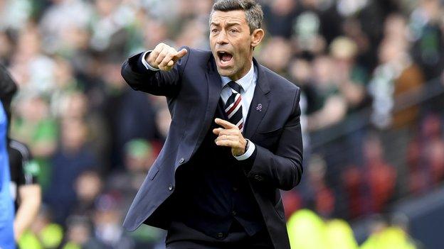 Rangers manager Pedro Caixinha