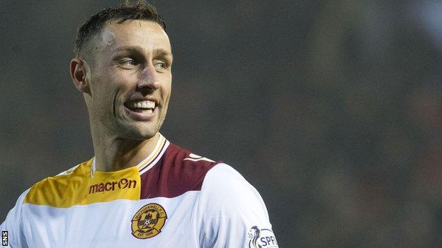 Scott McDonald in action for Motherwell