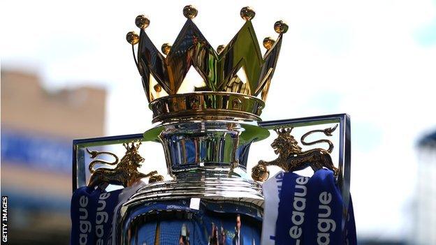 Premier League trophy