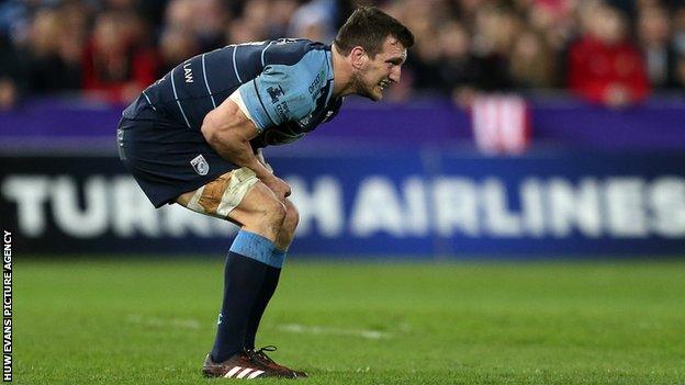 Sam Warburton did not play for Cardiff Blues in the 2017-18 season after being injured playing for the British and Irish Lions in New Zealand