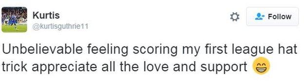 Kurtis Guthrie on Twitter