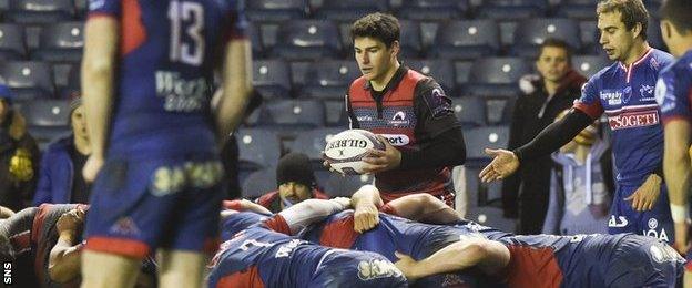 Edinburgh and Grenoble players