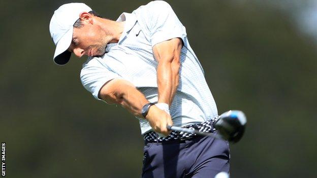 Rory McIlroy in the first round at the Arnold Palmer Invitational
