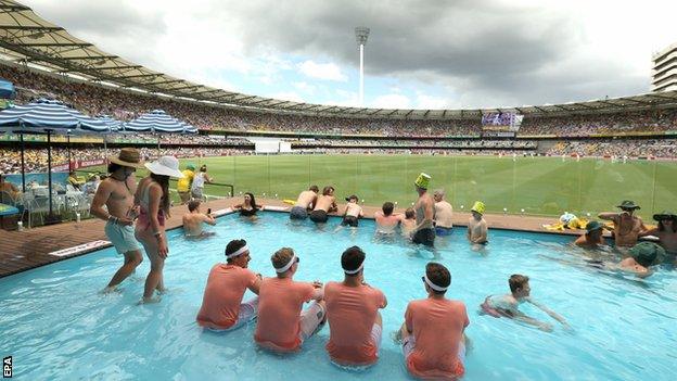 Pool at the Gabba