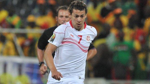 Tunisia's Youssef Msakni injured and out for 10 days