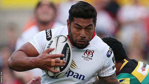 Full-back Charles Piutau has missed Ulster's last two matches