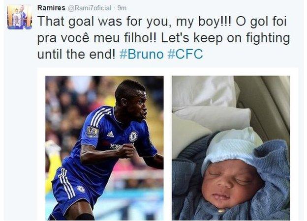 Ramires on Twitter