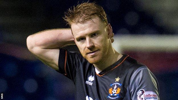 Kilmarnock defender Stevie Smith