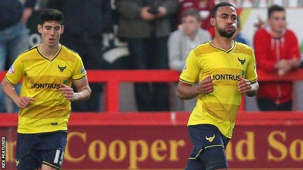 Callum O'Dowda and Kemar Roofe