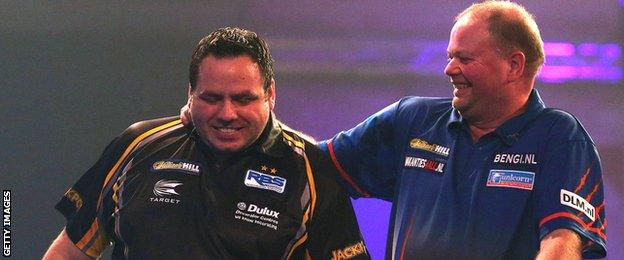 Adrian Lewis and Raymond van Barneveld