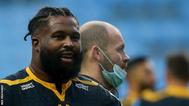 Simon McIntyre made 12 appearances for Wasps last season