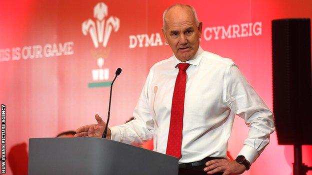 In 2020 Rob Butcher became WRU's fifth chairman of the professional era, following Vernon Pugh QC, Glanmor Griffiths, David Pickering and Gareth Davies