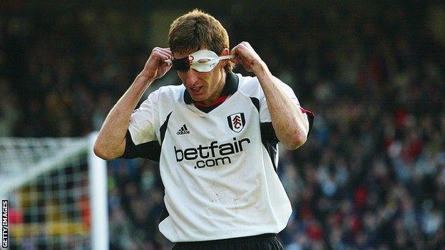 Fulham striker Facundo Sava would celebrate each goal by pulling out a black Zorro mask