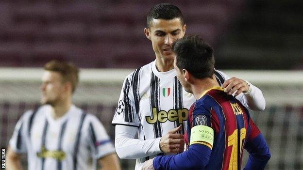 Cristiano Ronaldo and Lionel Messi