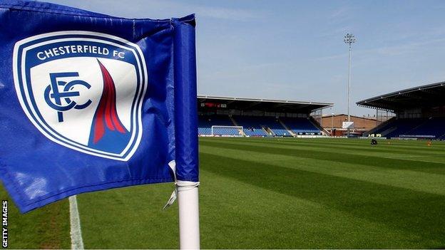 General view of Chesterfield's home ground