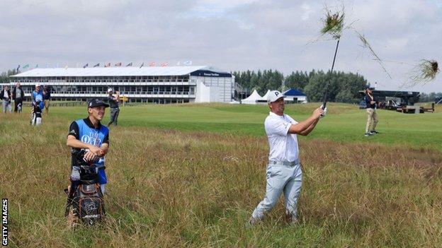 Bryson DeChambeau says "no matter what you have to be on the fairway" this week