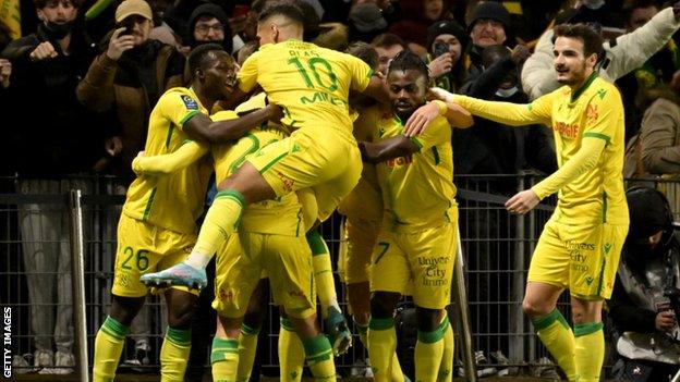 Nantes celebrate