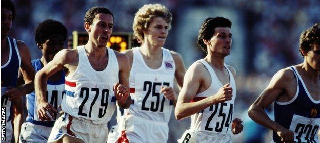 Ovett, Cram and Coe were a force to be reckoned with in the 1980s