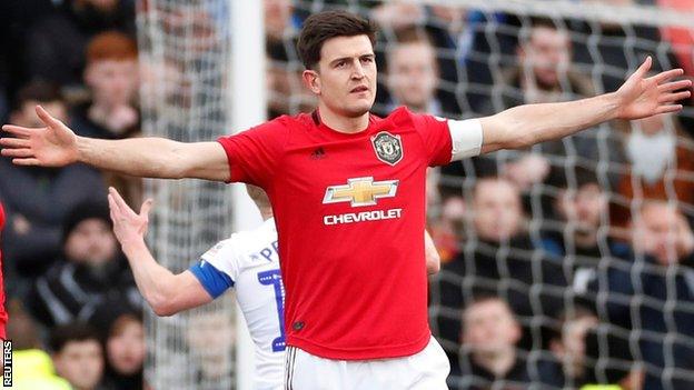 Manchester United captain Harry Maguire