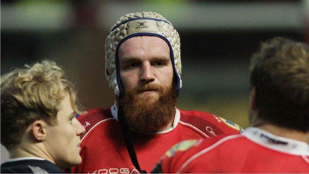 Scarlets' Jake Ball