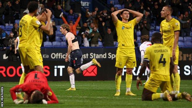 Jon Dadi Bodvarsson's stoppage time goal