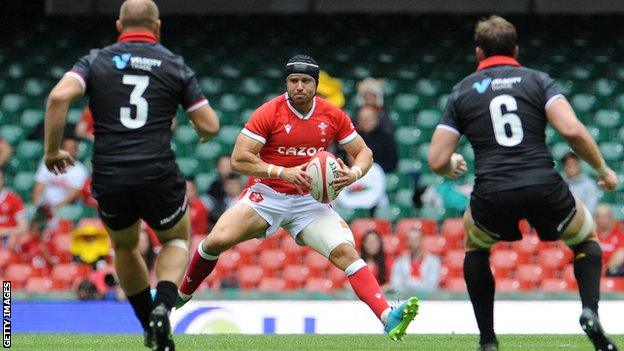 Leigh Halfpenny was 19 when he made his Wales debut in 2008