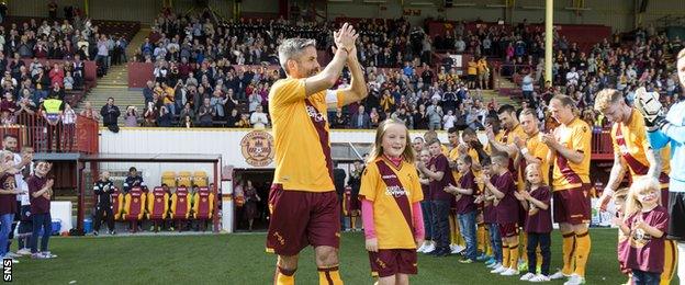 Keith Lasley recently celebrated his testimonial with Motherwell