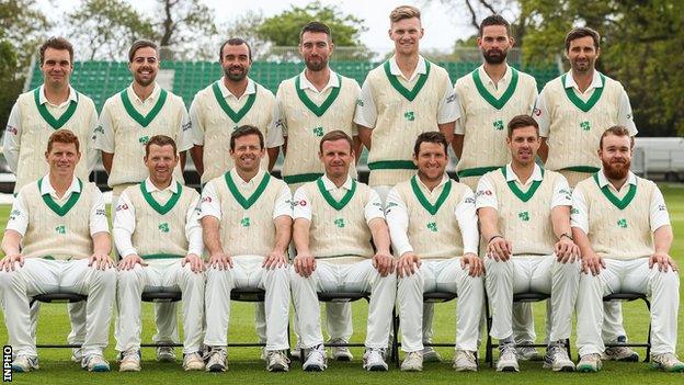 The lucky 14 to make the Ireland squad for the inaugural Test against Pakistan