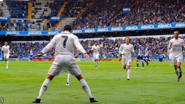 Cristiano Ronaldo of Real Madrid