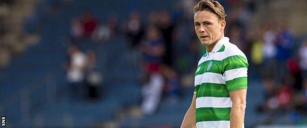 Celtic midfielder Scott Allan