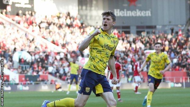 Last summer's eve-of-season season signing Adam Reach's first goal for West Bromwich Albion came on his 29th appearance