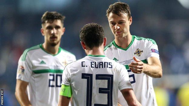 NI were left to rue a number of missed chances in the defeat by Bosnia