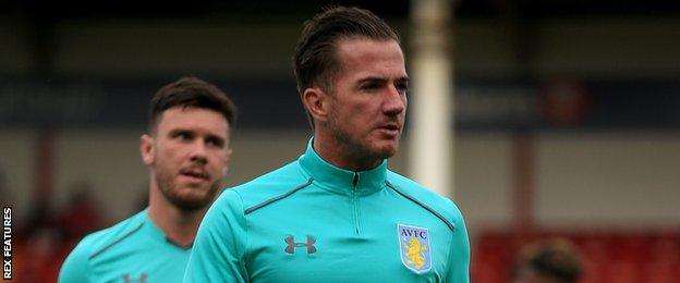 Aston Villa striker Ross McCormack