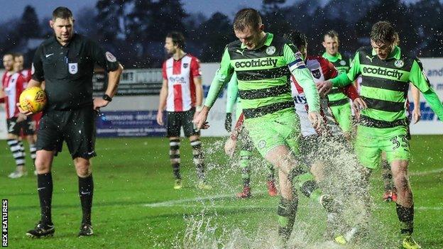 Exeter City v Forest Green
