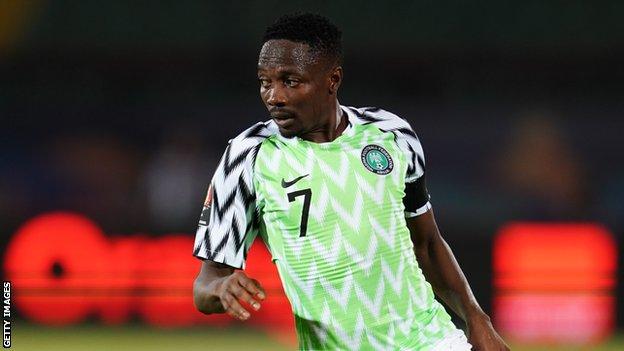 Nigeria captain Ahmed Musa