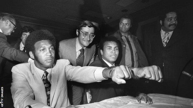 Jimmy Ellis, Bob Arum and Muhammad Ali