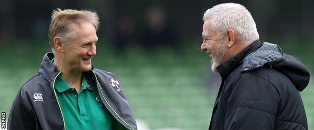 Joe Schmidt has never won a Six Nations match in Cardiff against Warren Gatland's Wales