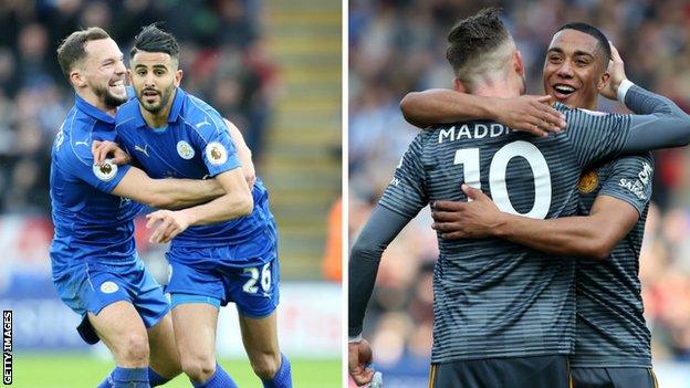 Danny Drinkwater and Riyad Mahrez or James Maddison and Youri Tielemans?