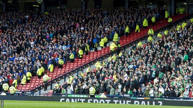 Rangers and Celtic fans