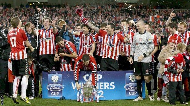 Derry City last won the FAI Cup in 2012