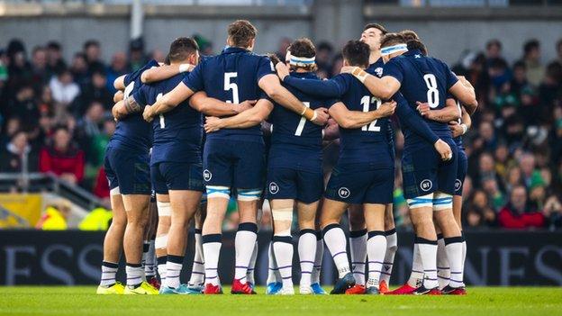 Scotland failed to win their opening Six Nation's clash in Dublin