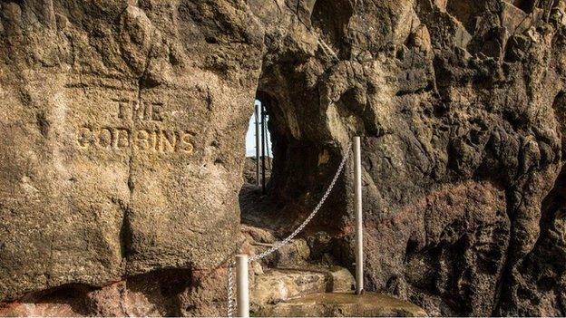 The Gobbins coastal path