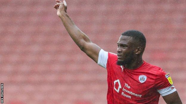 Dimitri Cavare in action for Barnsley