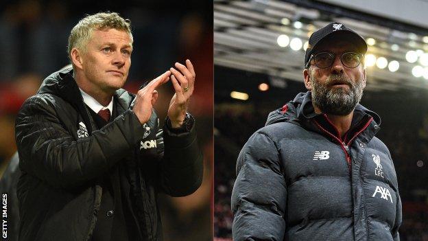 Ole Gunnar Solskjaer and Jurgen Klopp