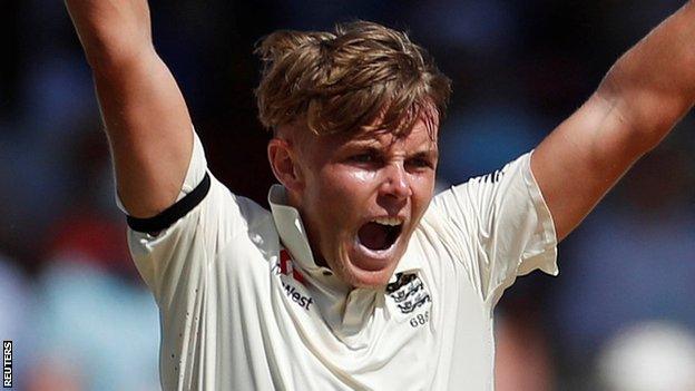 Surrey and England all-rounder Sam Curran