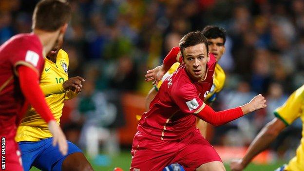 Under-20 World Cup: Serbia beat Brazil in Auckland final - BBC Sport