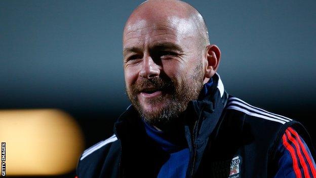 Brentford head coach Lee Carsley