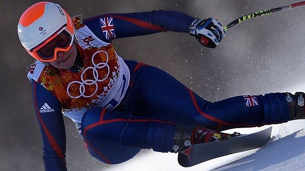 Chemmy Alcott competed at four consecutive Winter Olympic games