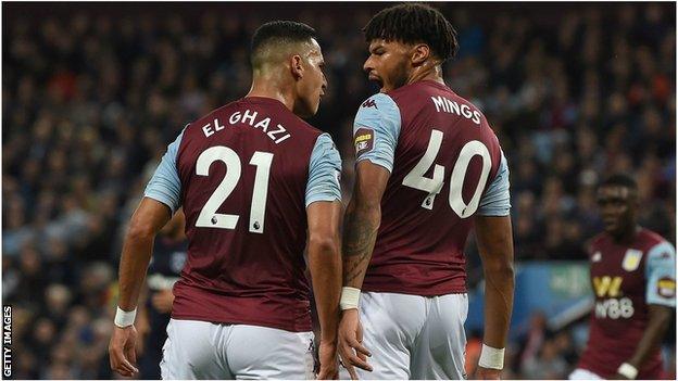 El Ghazi and Tyrone Mings