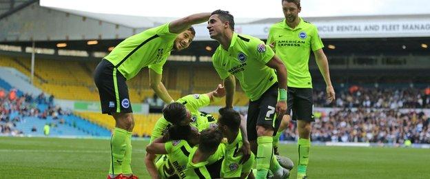 Brighton celebrate